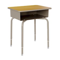 Student Desk - Open Book Box for Elementary - High School Grade Students