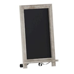 12" x 17" Weathered Tabletop Magnetic Chalkboard Sign