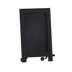 9.5" x 14" Black Tabletop Magnetic Chalkboard Sign