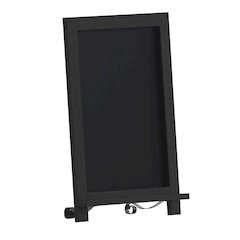 12" x 17" Black Tabletop Magnetic Chalkboard Sign