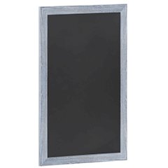 24" x 36" Blue Wall Mount Magnetic Chalkboard Sign