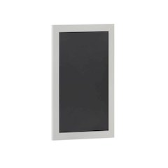20" x 30" White Wall Mount Magnetic Chalkboard Sign