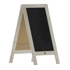 Vintage A-Frame Double Sided Indoor/Outdoor Magnetic Message Board Set