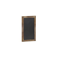 11" x 17" Torched Wood Wall Mount Magnetic Chalkboard Sign