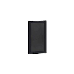 11" x 17" Black Wall Mount Magnetic Chalkboard Sign