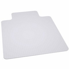 45'' x 53'' Big & Tall 400 lb. Capacity Carpet Chair Mat with Lip