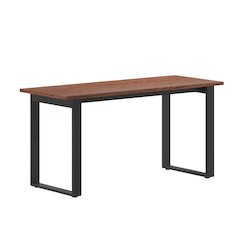 Contemporary 60x24 Commercial Grade Conference Table, Walnut