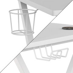 Ergonomic Computer Desk with Touch Control