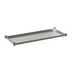 djustable Lower Shelf for 24" x 48" Stainless Steel Tables