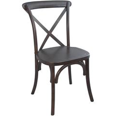 Walnut X-Back Chair