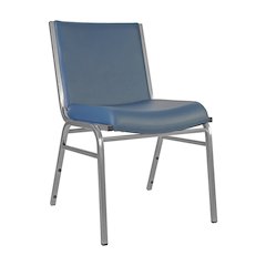 HERCULES Heavy Duty Navy Vinyl Stack Chair