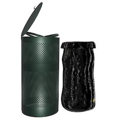 Pet Waste Lidded Trash Can