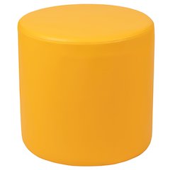 Soft Seating Circle for Classrooms and Common Spaces - 18" Seat Height (Yellow)