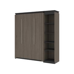 Orion Full Murphy Bed with Shelves (81W)