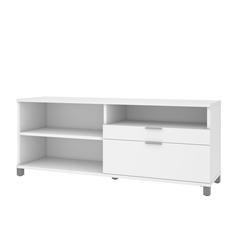 Bestar Pro-Linea 72W Credenza with 2 Drawers , White
