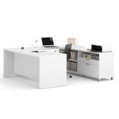 72W U-Shaped Executive Desk
