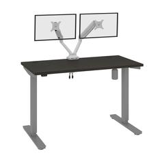 48W x 24D Standing Desk with Dual Monitor Arm