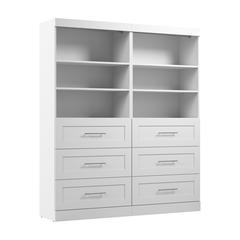 Pur 72W Closet Organizer with Drawers