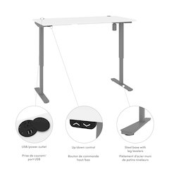 60W x 30D Standing Desk