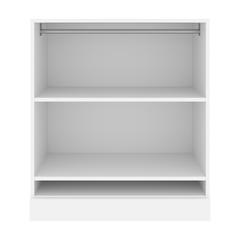 Versatile 36W Low Small Closet Organizer