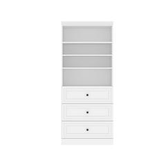 Versatile 36W Closet Organizer with Drawers