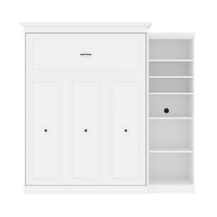 Versatile Queen Murphy Bed with Closet Organizer (92W)