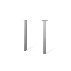 Set of Two Metal Legs - Contempo by Bestar