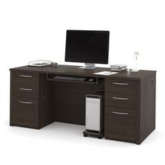 72W Executive Desk with Two Pedestals