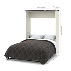 Lumina 68W Queen Murphy Bed with Desk