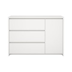 Next 46-inch Wide 3-Drawer and 1 Door Sideboard, White
