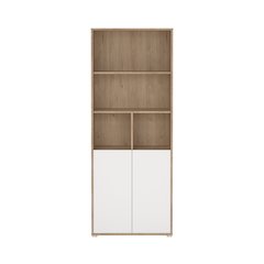 6 Shelf Boockase with 2 Doors, Home Office Storage
