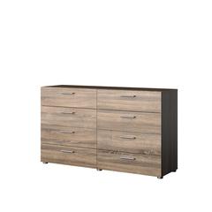 Austin 8 Drawer Double Dresser, Truffle Oak