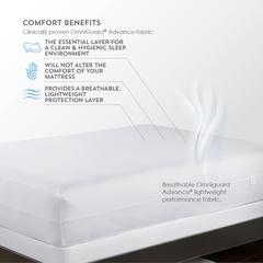 OmniGuard Total Encasement Protector Cal King, White
