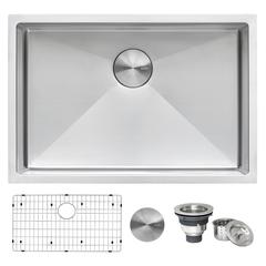 Ruvati 28-inch Undermount 16 Gauge Kitchen Sink Rounded Corners Single Bowl