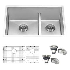 Ruvati 28-inch Low-Divide Undermount 16 Gauge Kitchen Sink