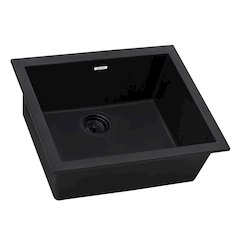 23 x 17 inch Granite Composite Undermount Single Bowl Kitchen Sink