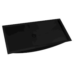 30 x 14 inch Gunmetal Black Stainless Steel Rectangular Bathroom Sink Undermount