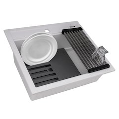 23-inch epiCube Granite Composite Workstation Drop-in Topmount