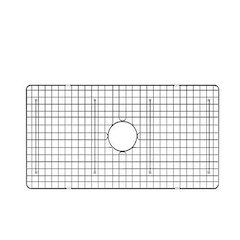 Ruvati Stainless Steel Bottom Rinse Grid Replacement for RVL2300WH