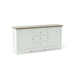 Chenon Sideboard - White & Brown