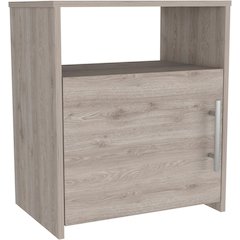 Nordico Nightstand Light Gray MDF