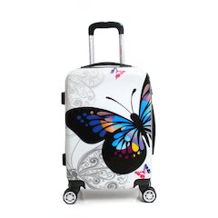 InUSA Prints Lightweight Hardside Spinner 28 inch Butterfly