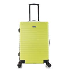 InUSA Deep lightweight hardside spinner 24 inch Green