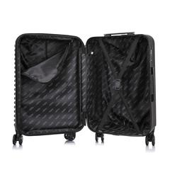 InUSA Ally lightweight hardside spinner 24 inch Black