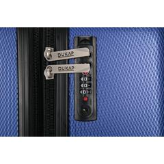 DUKAP Crypto Lightweight Hardside Spinner 32 inch Blue