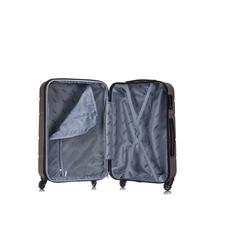 DUKAP Rodez Lightweight Hardside Spinner 28 inch Silver
