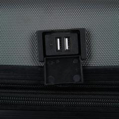 DUKAP Intely Smart Hardside 2 piece set 20''/28'' with USB and integrated weight scale - Grey