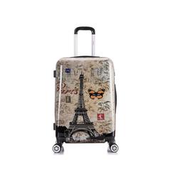 InUSA Prints Lightweight Hardside Spinner 24 inch Paris