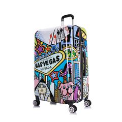 InUSA Prints Lightweight Hardside Spinner 28 inch Lasvegas
