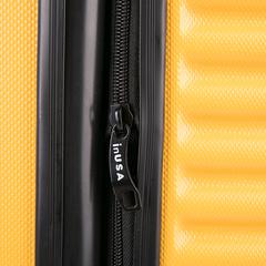 InUSA Ally lightweight hardside spinner 24 inch Mustard